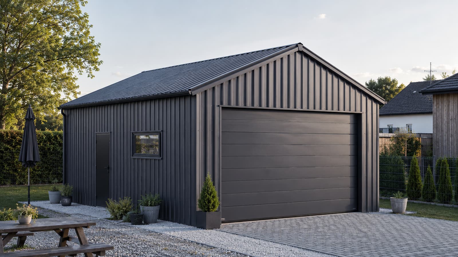 Steel Structure Garage