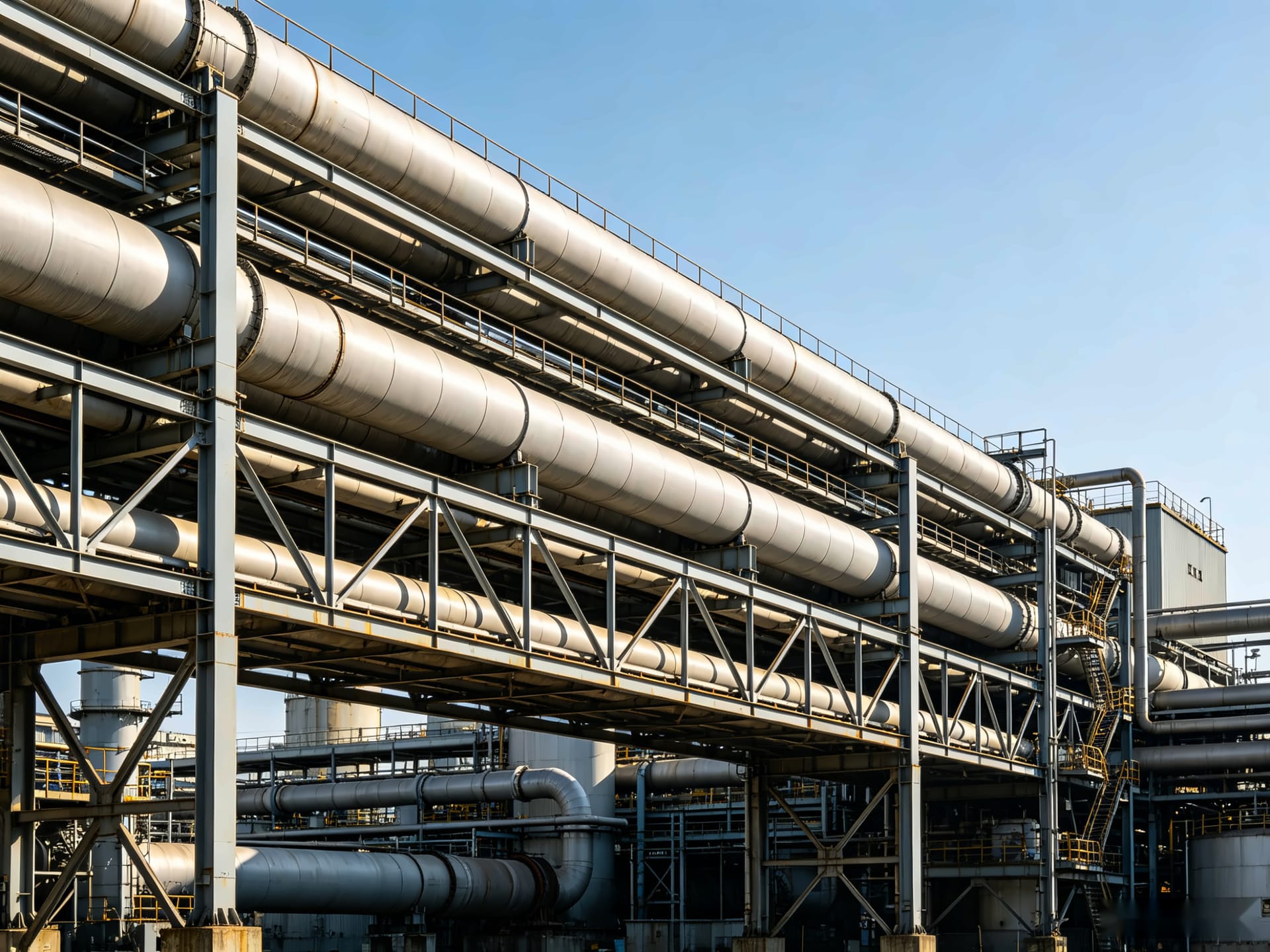 Steel Structure Pipe Gallery